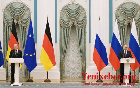 Шольц в разговоре с Путиным призвал к прекращению огня на Украине