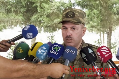"HAZIRDA ÖN XƏTTDƏ ŞİDDƏTLİ DÖYÜŞLƏR GEDİR" -
