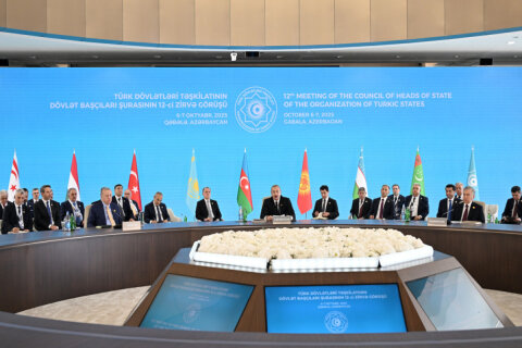 TDT Dövlət Başçıları Şurasının 12-ci Zirvə Görüşü keçirilib, Prezident çıxış edib -